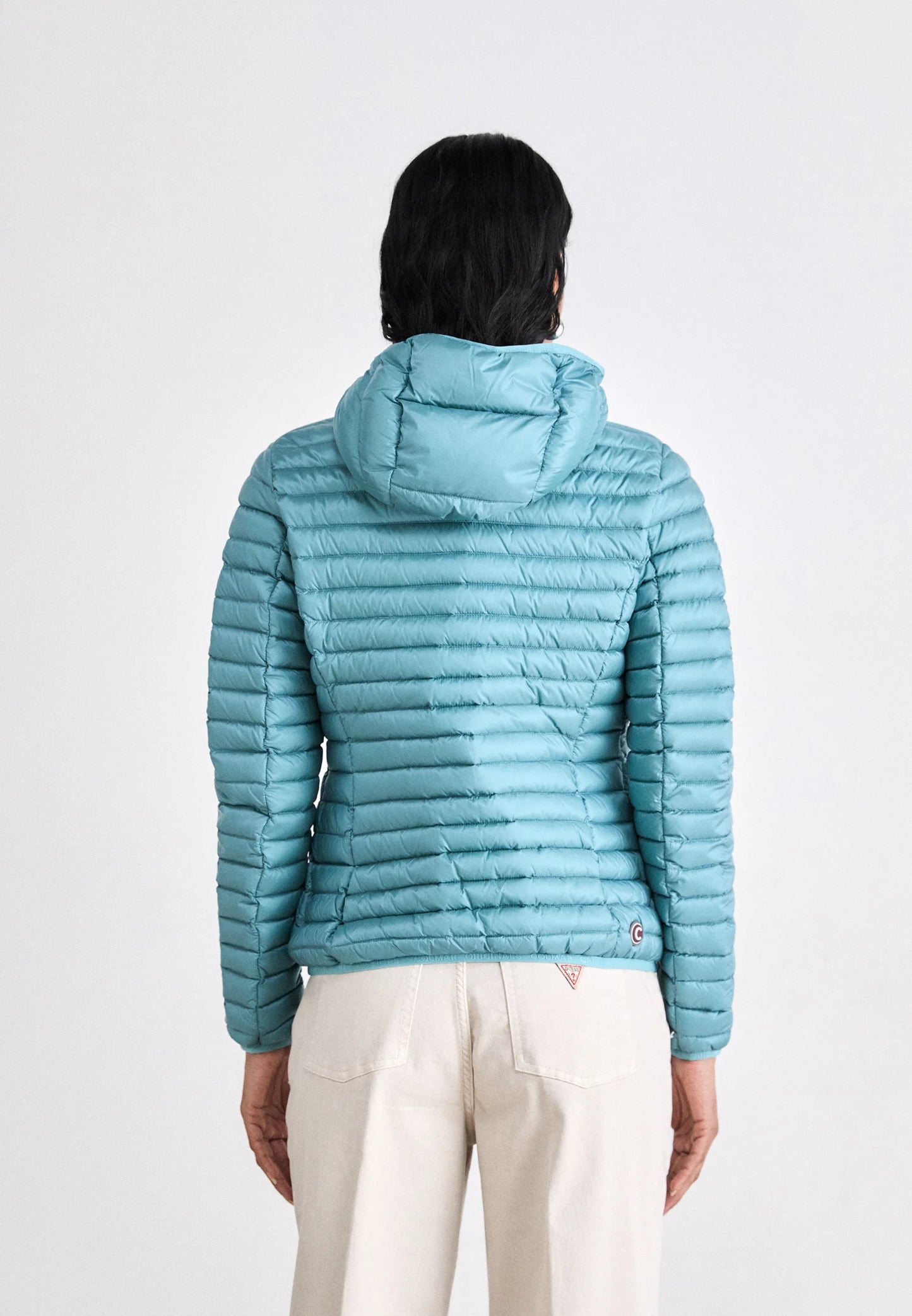 COLMAR DONNA CORTO CELESTE CON ZIP