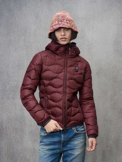 GIUBBINO BLAUER CORTO DONNA ONDE BORDEAUX