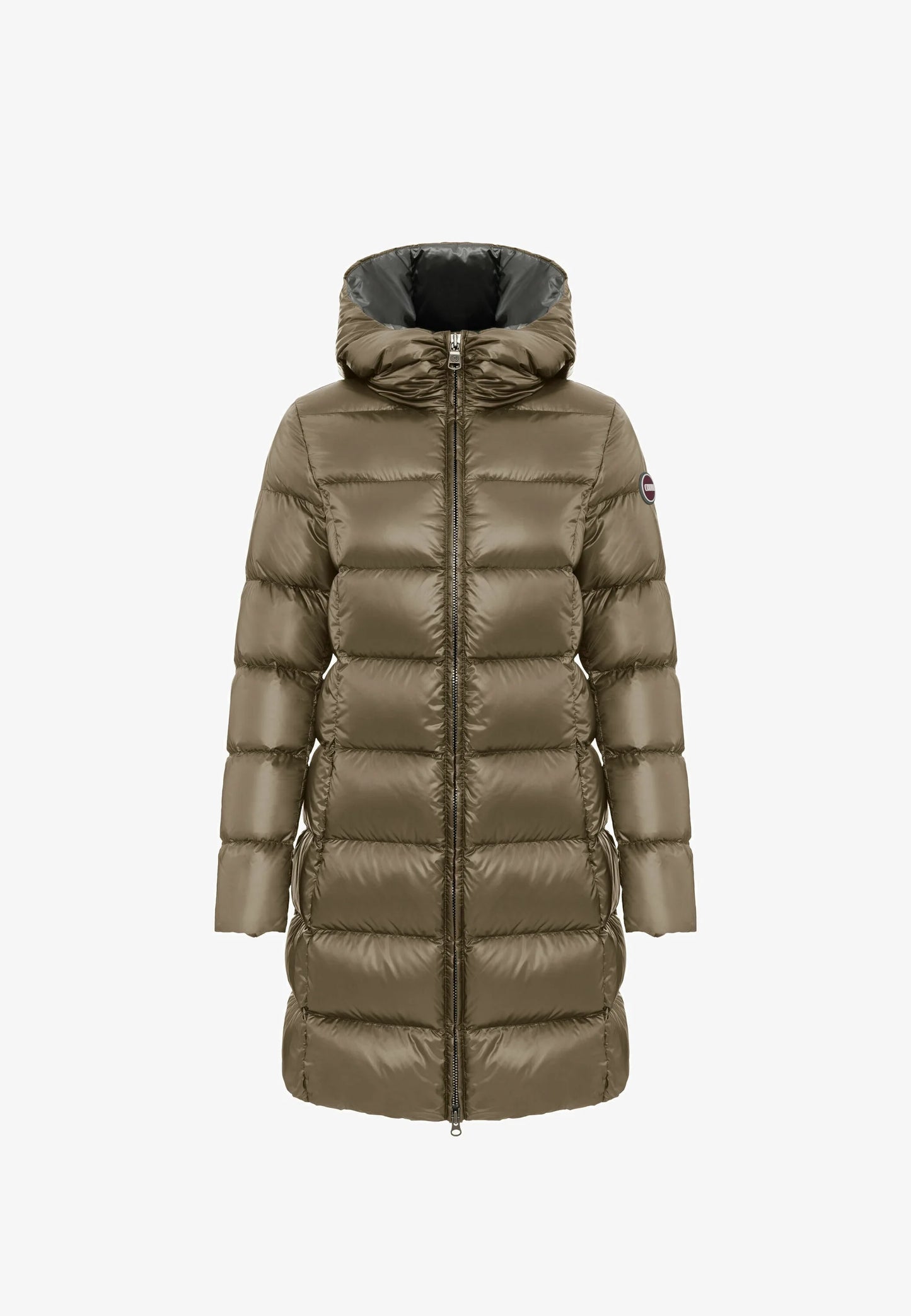 COLMAR DONNA VERDE LUNGO CON CAPPUCCIO