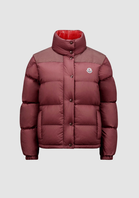 GIUBBOTTO MONCLER DONNA CORTO ROSSO REVERSIBILE