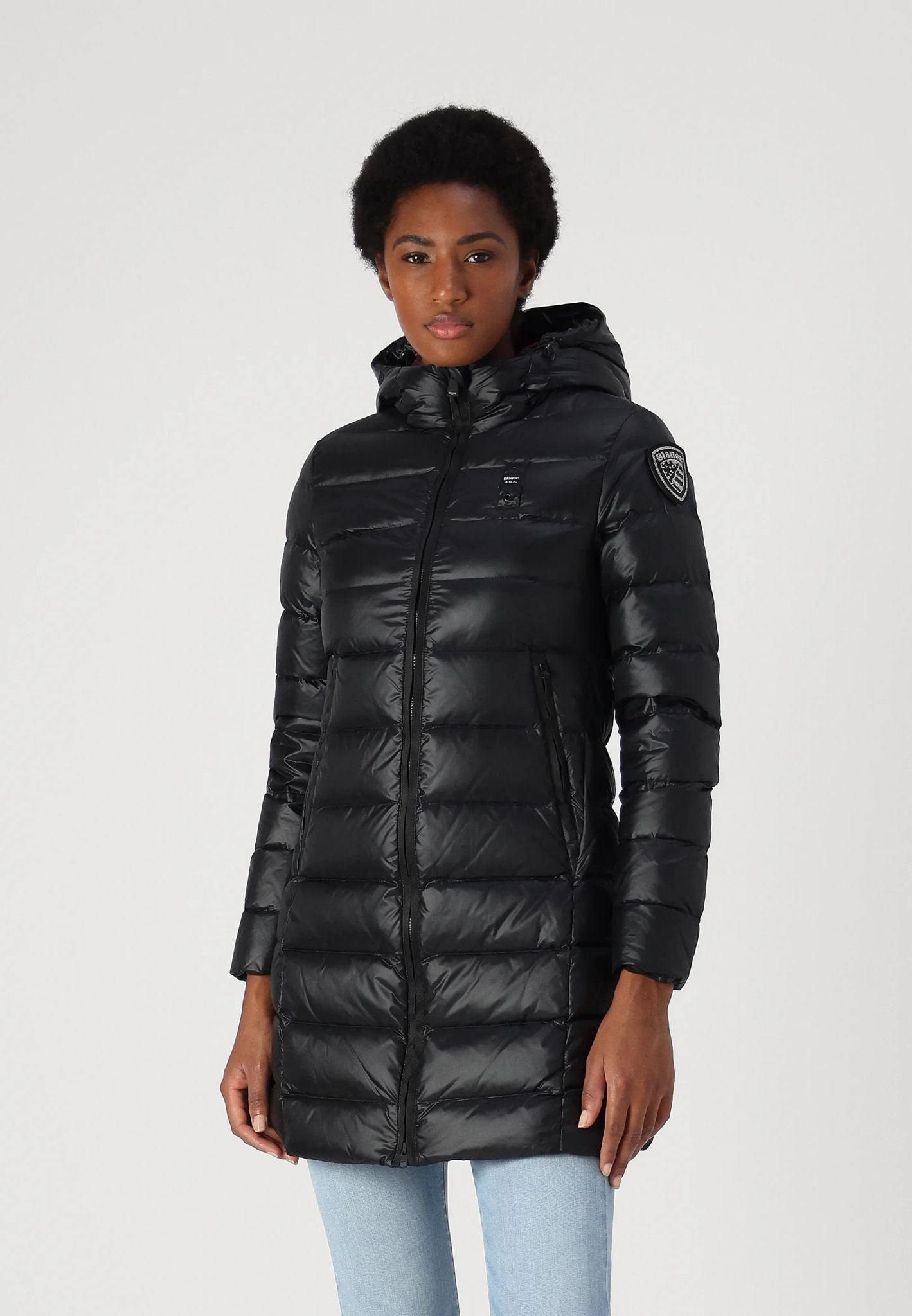 GIUBBINO BLAUER LUNGO DONNA NERO